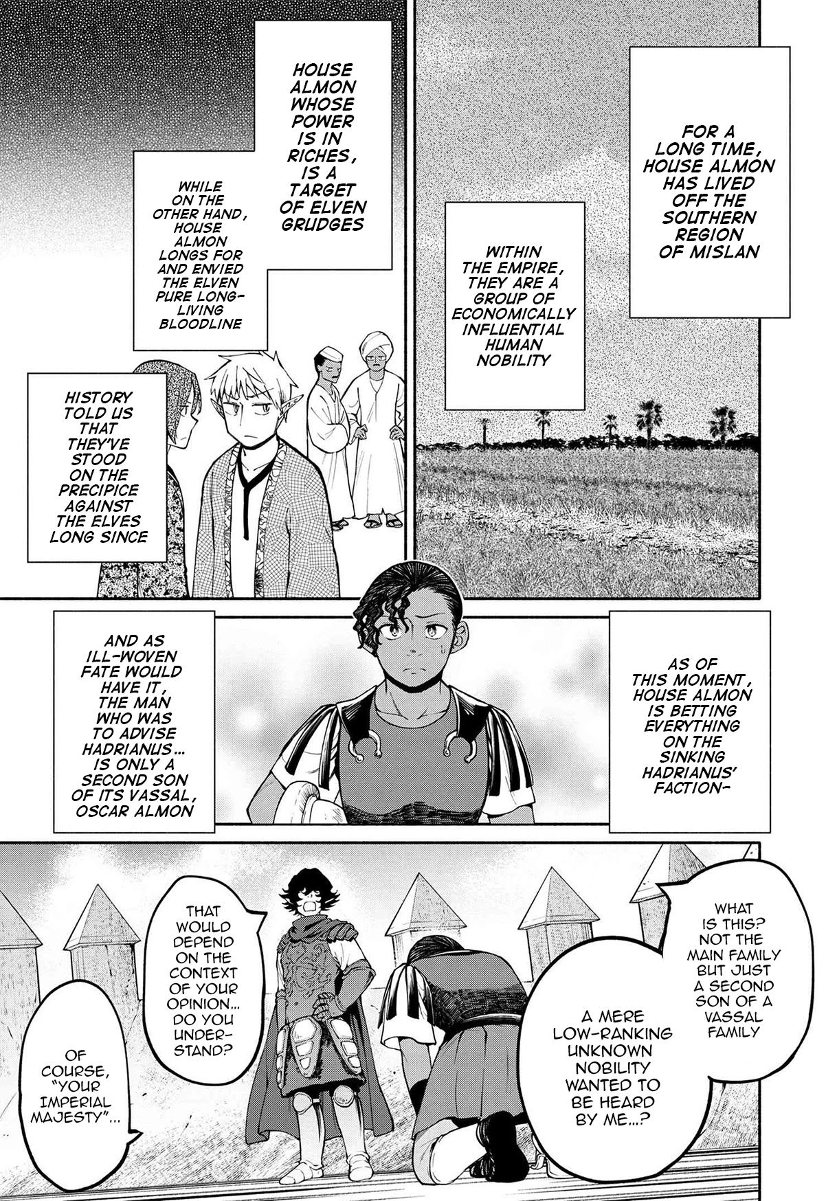 Heroic Chronicles of the Three Continents Chapter 16.1 page 8 - Chapter 16.1 - 16.3: Hadrianus' Revolt II