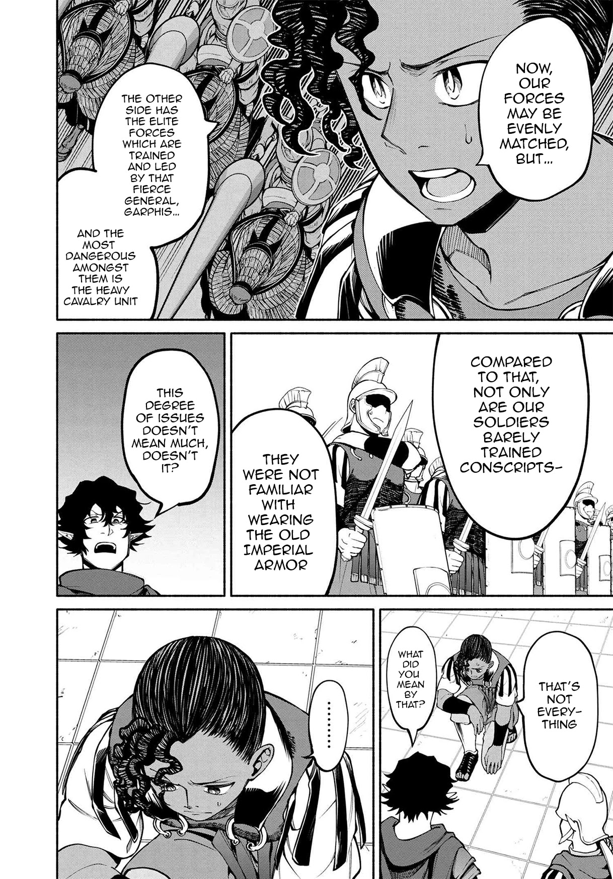 Heroic Chronicles of the Three Continents Chapter 16.1 page 9 - Chapter 16.1 - 16.3: Hadrianus' Revolt II