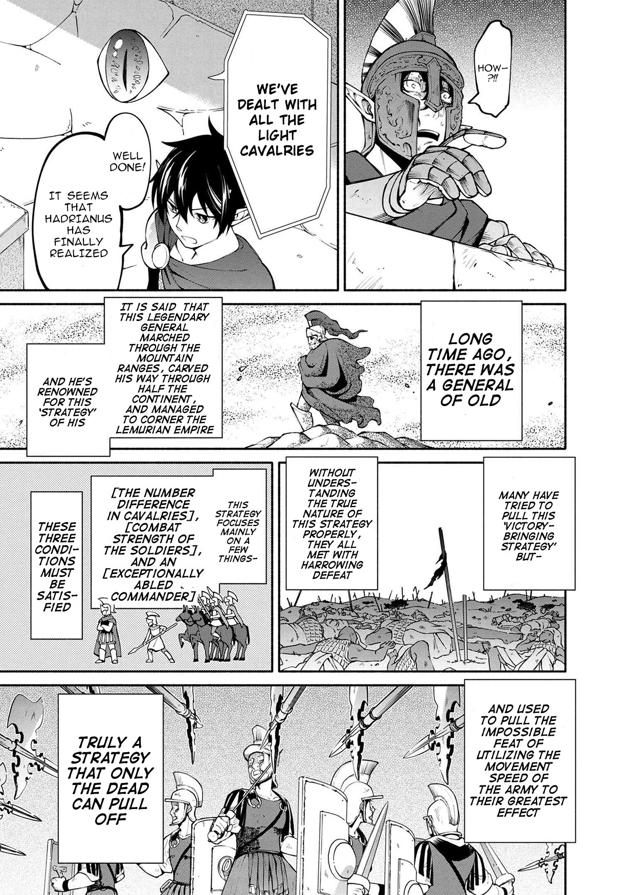 Heroic Chronicles of the Three Continents Chapter 18.1 page 13 - Chapter 18.1 - 18.3: Hadrianus' Revolt IV p.1