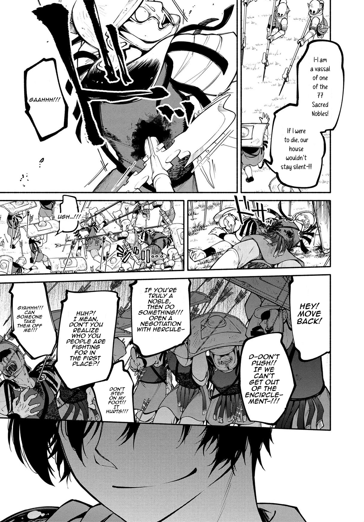 Heroic Chronicles of the Three Continents Chapter 18.1 page 23 - Chapter 18.1 - 18.3: Hadrianus' Revolt IV p.1