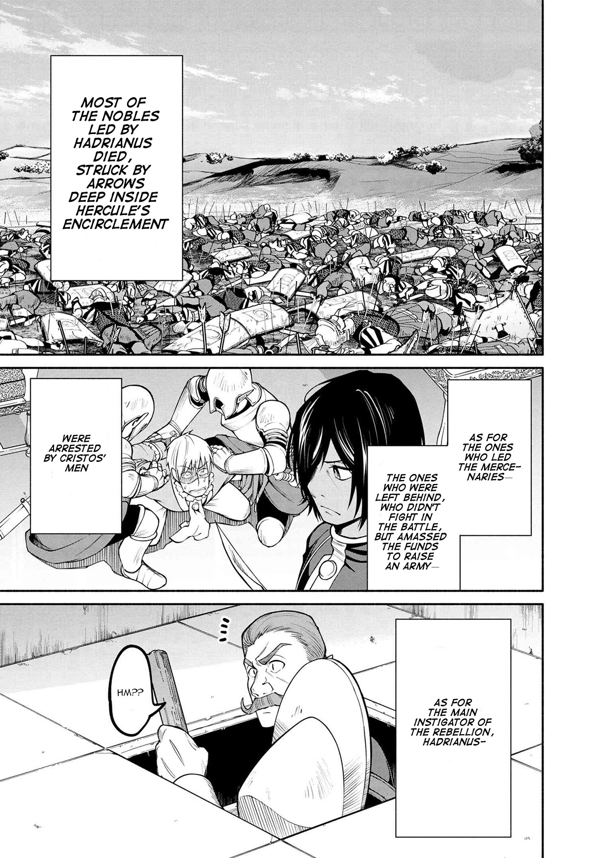 Heroic Chronicles of the Three Continents Chapter 18.1 page 33 - Chapter 18.1 - 18.3: Hadrianus' Revolt IV p.1