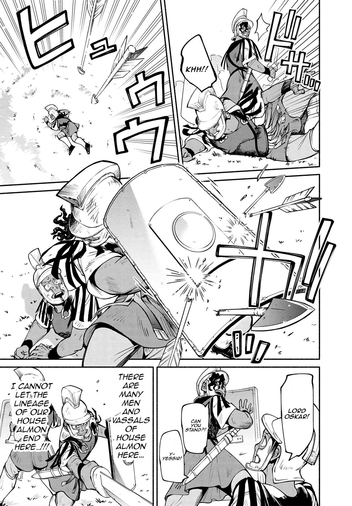 Heroic Chronicles of the Three Continents Chapter 18.1 page 9 - Chapter 18.1 - 18.3: Hadrianus' Revolt IV p.1