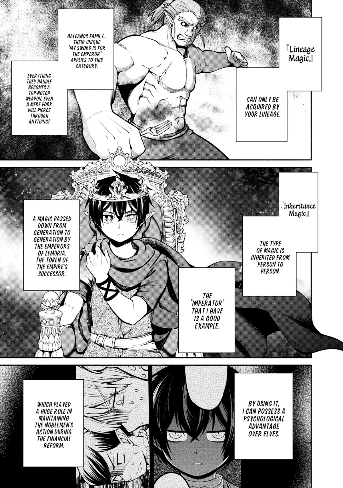 Heroic Chronicles of the Three Continents Chapter 5.1 page 19 - Chapter 5.1 - 5.2: Hadrianus, Titus, Hercule (1)