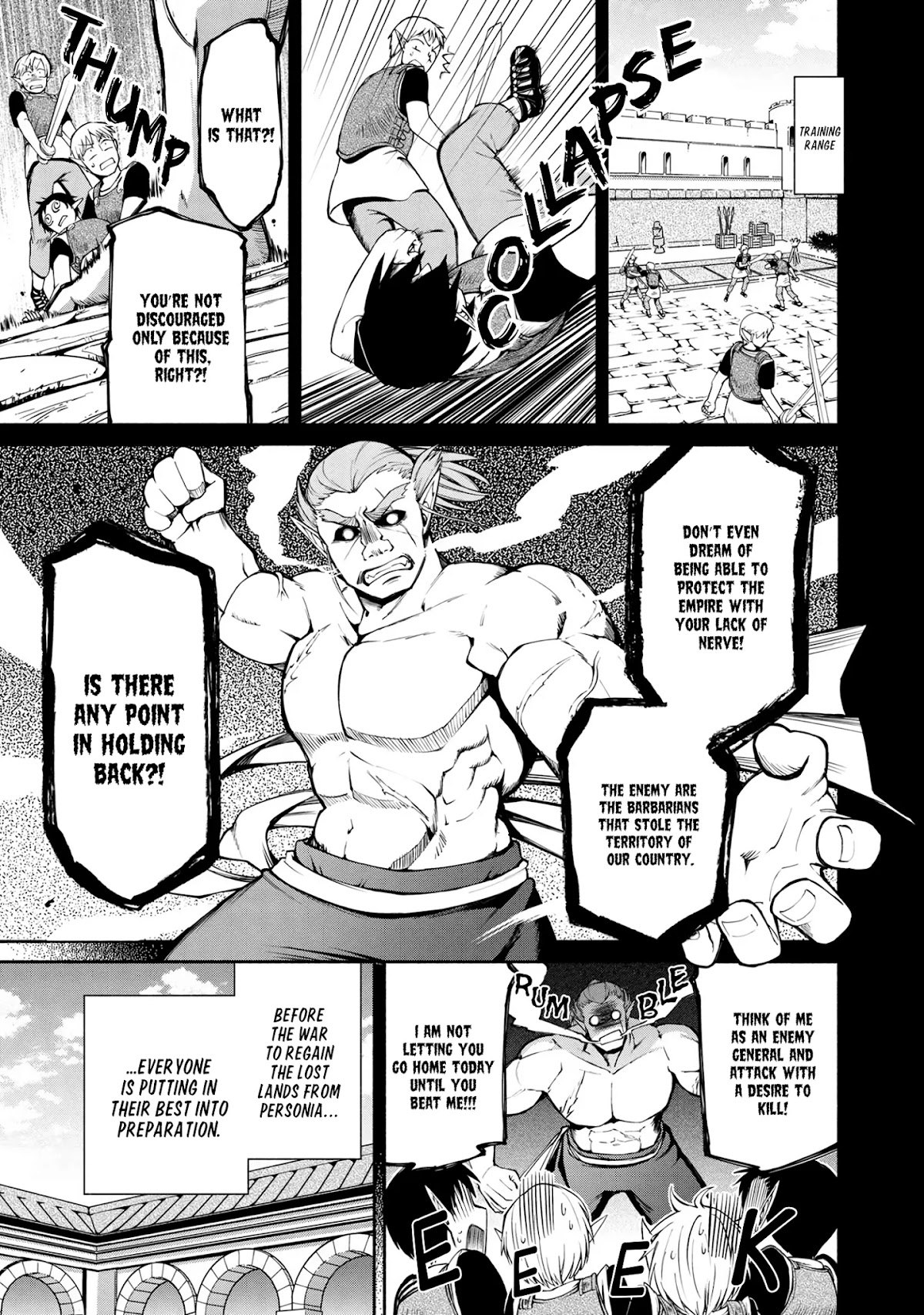 Heroic Chronicles of the Three Continents Chapter 5.1 page 9 - Chapter 5.1 - 5.2: Hadrianus, Titus, Hercule (1)