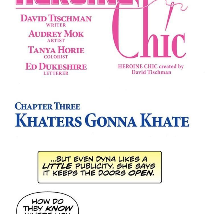 Heroine Chic Chapter 3 page 2 - Chapter 3 : Khaters Gonna Khate