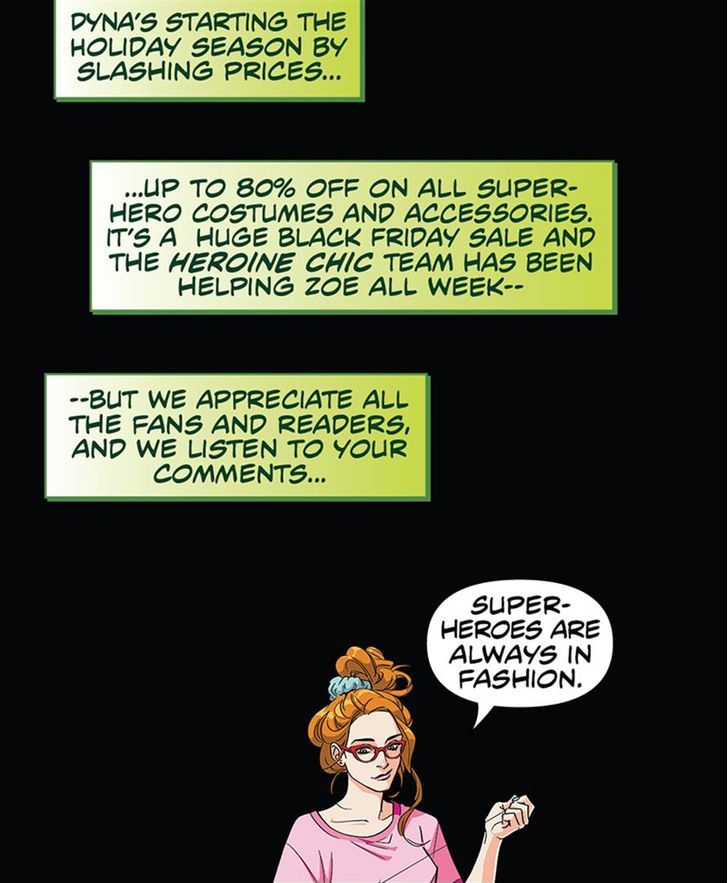 Heroine Chic Chapter 7.3 page 2 - Chapter 7.3 : A Message from Zoe and David