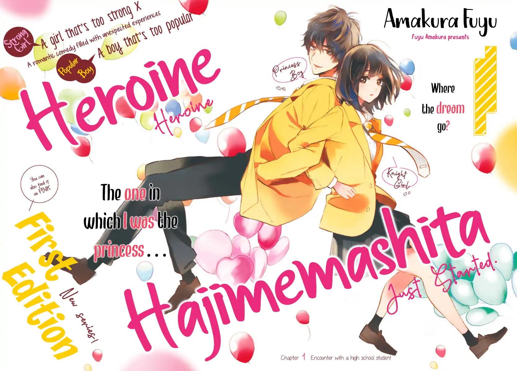 Heroine Hajimemashita Chapter 1 page 4 - Chapter 1: Encounter With A High School Student