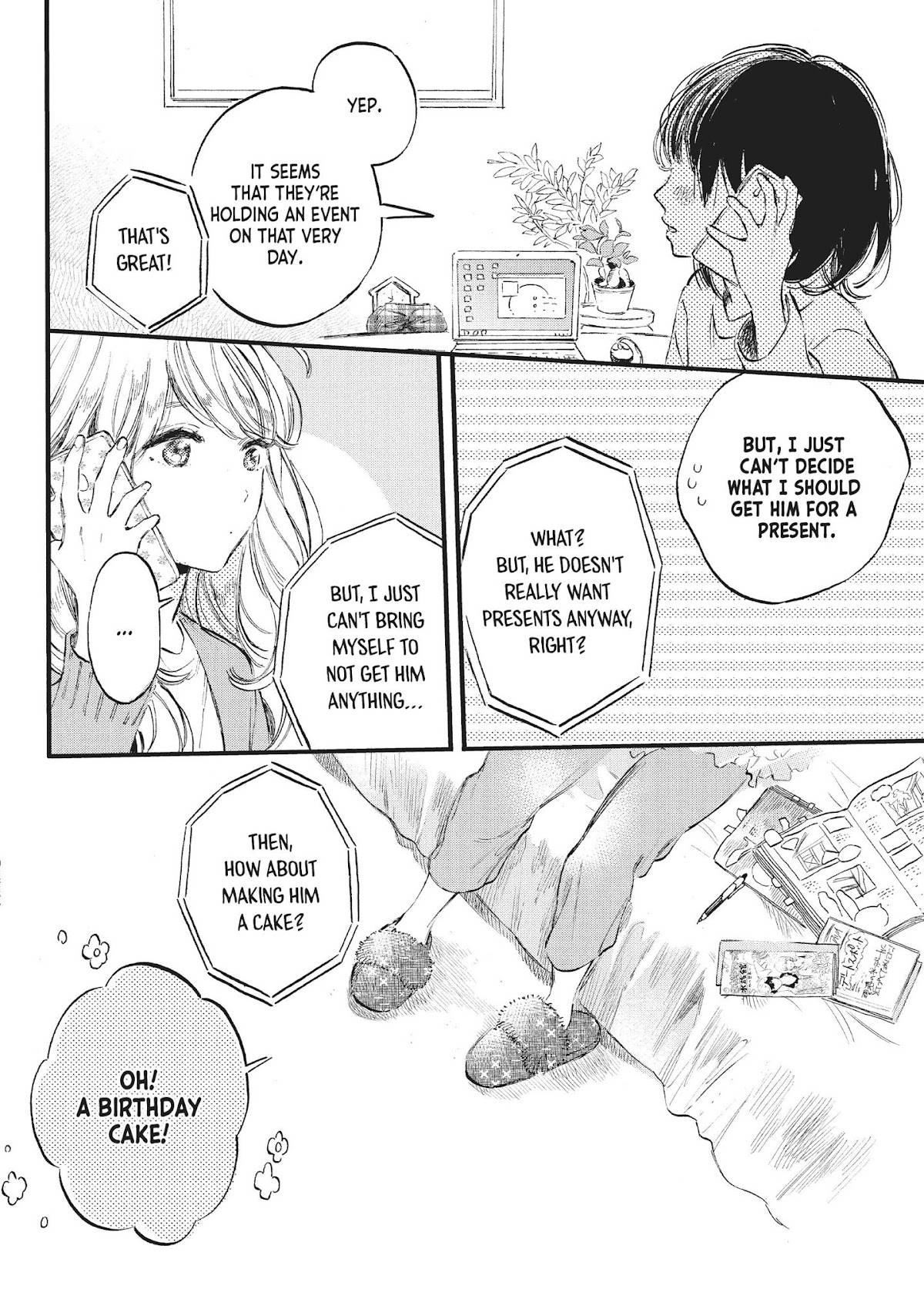 Heroine Hajimemashita Chapter 15 page 4 - Chapter 15: We Celebrated His Birthday