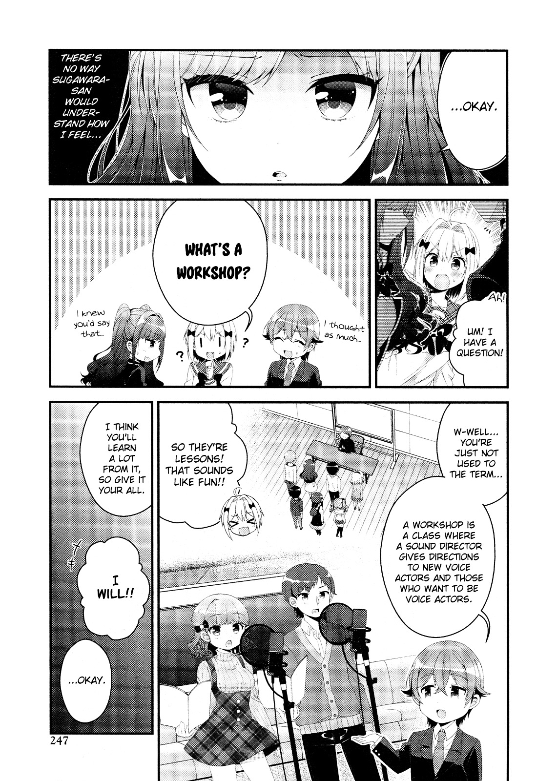 Heroine Voice Chapter 4 page 6 - Chapter 4 : Workshop