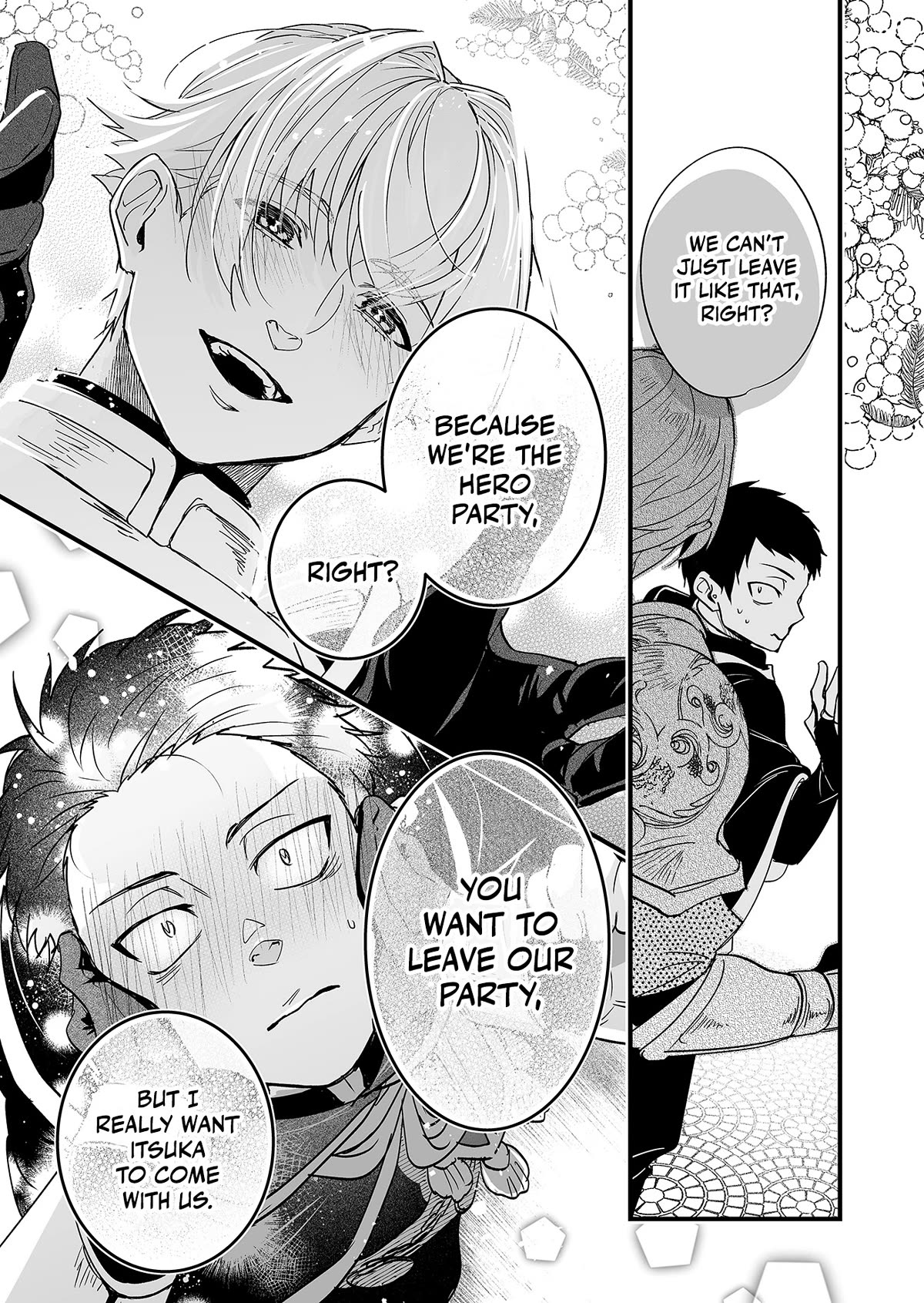 Hero's Party Want to Experience LOVE Chapter 1 page 35 - Chapter 1: Please Kick Me Out of the Party