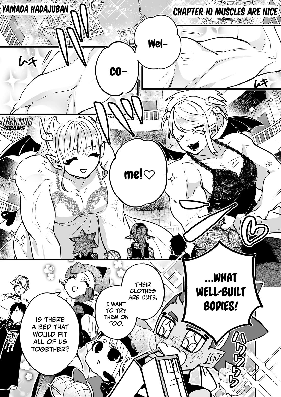 Hero's Party Want to Experience LOVE Chapter 10 page 2 - Chapter 10: Muscles Are Nice