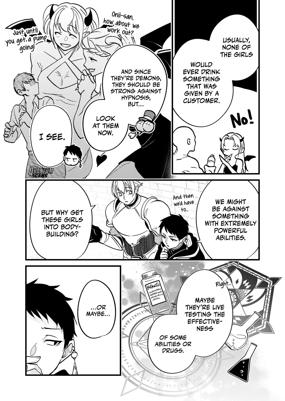 Hero's Party Want to Experience LOVE Chapter 10 page 7 - Chapter 10: Muscles Are Nice