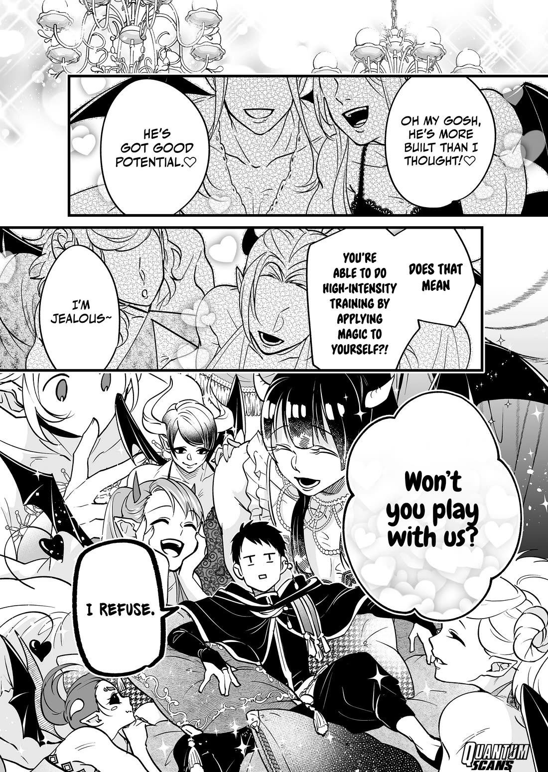 Hero's Party Want to Experience LOVE Chapter 10 page 9 - Chapter 10: Muscles Are Nice