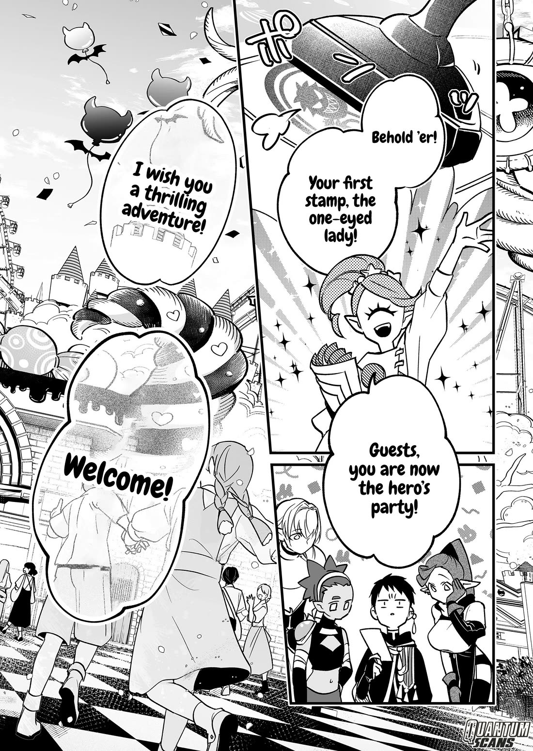 Hero's Party Want to Experience LOVE Chapter 14 page 3 - Chapter 14: The World's Most Thrilling Place