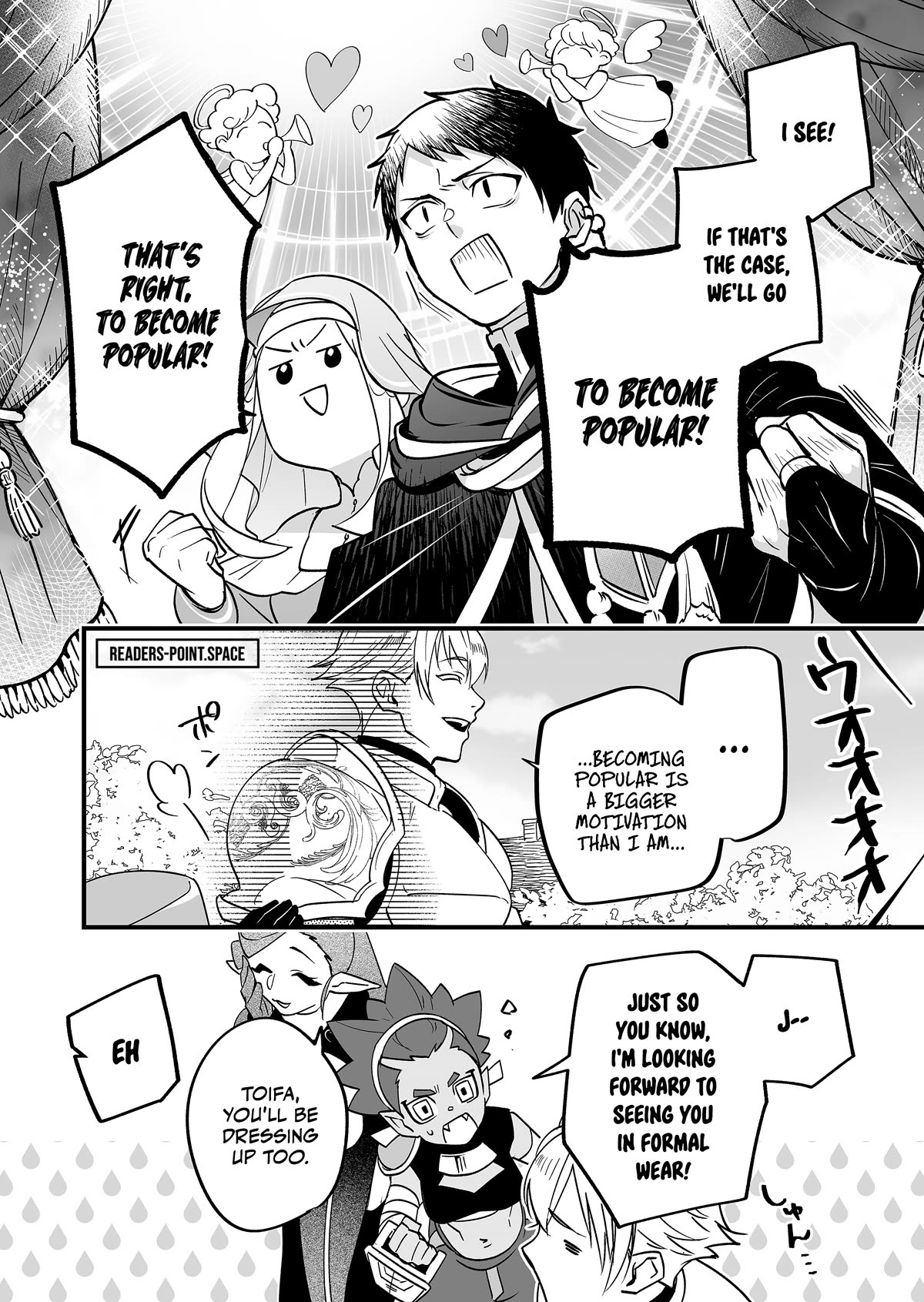 Hero's Party Want to Experience LOVE Chapter 5 page 14 - Chapter 5: It's Better to Strike a Balance in the Party