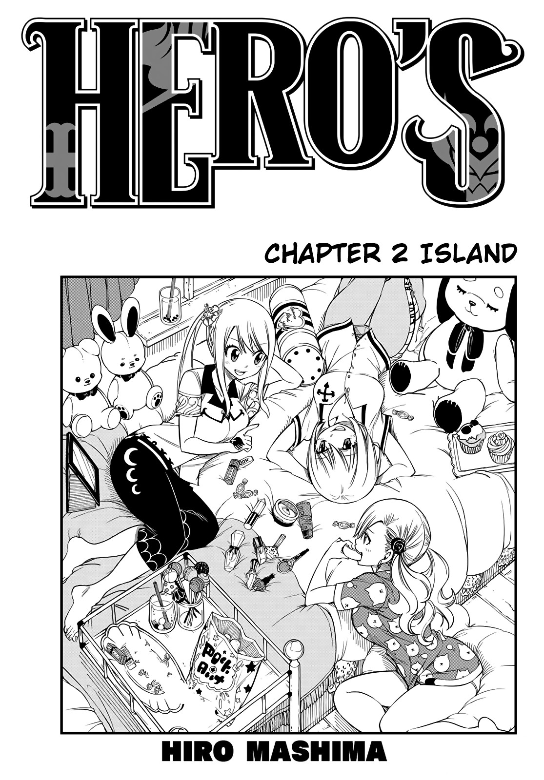 Hero's Chapter 2 page 1 - Chapter 2: Island