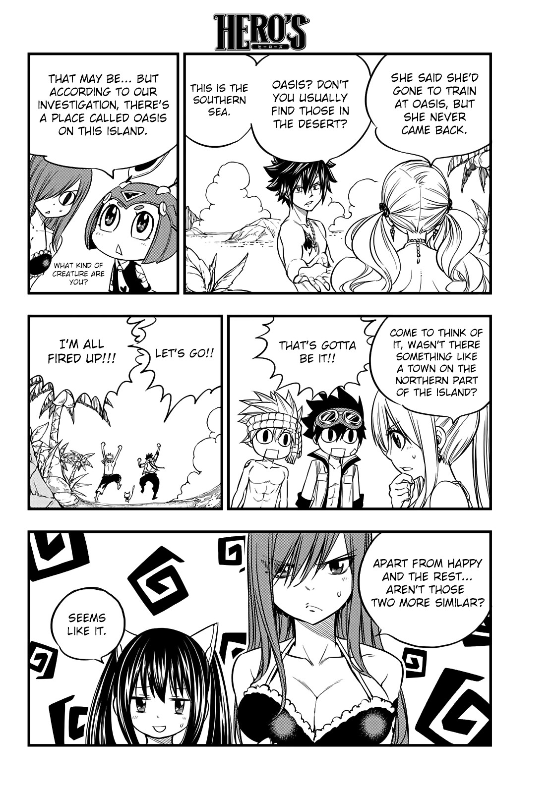 Hero's Chapter 2 page 5 - Chapter 2: Island