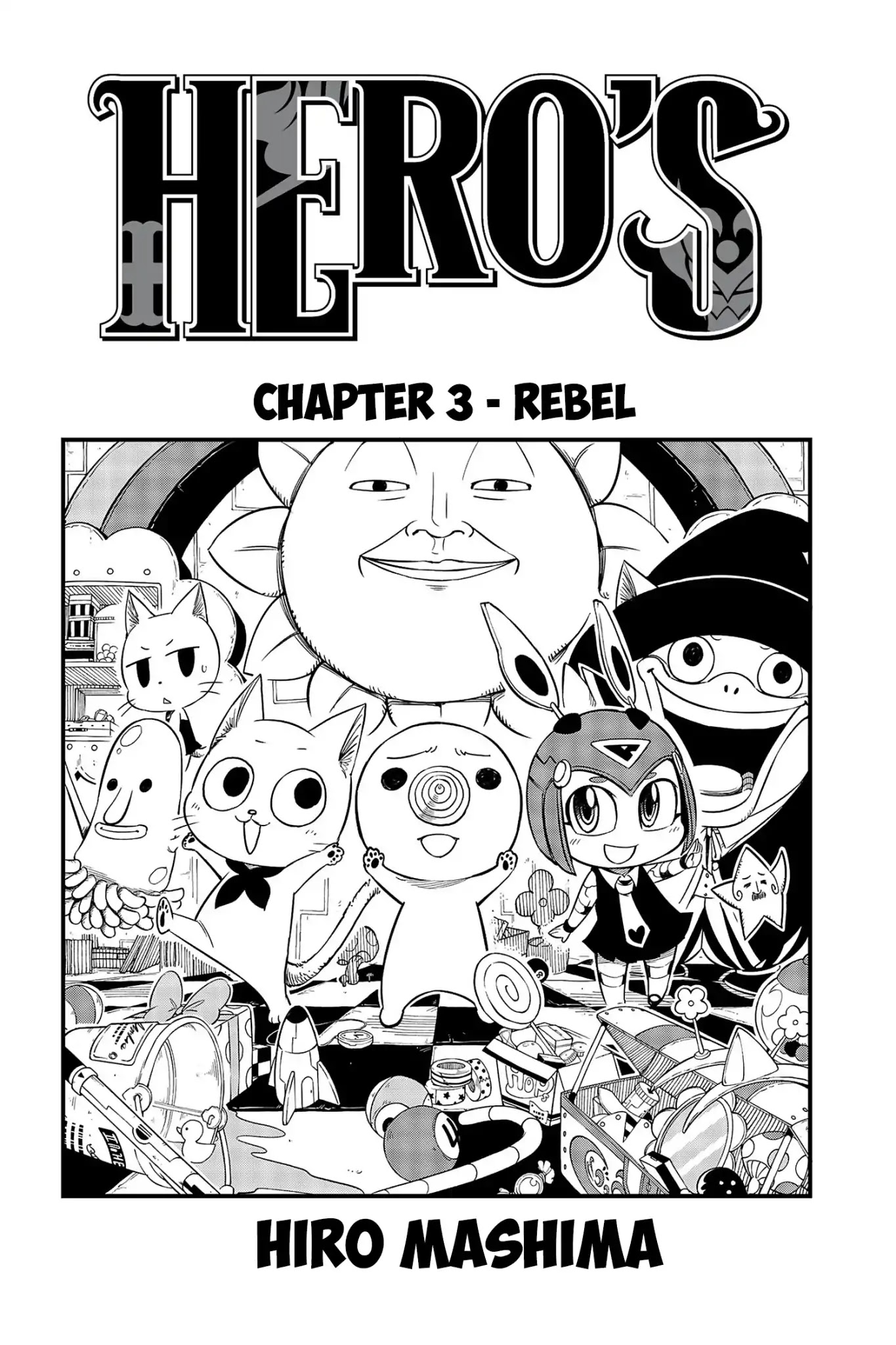 Hero's Chapter 3 page 1 - Chapter 3