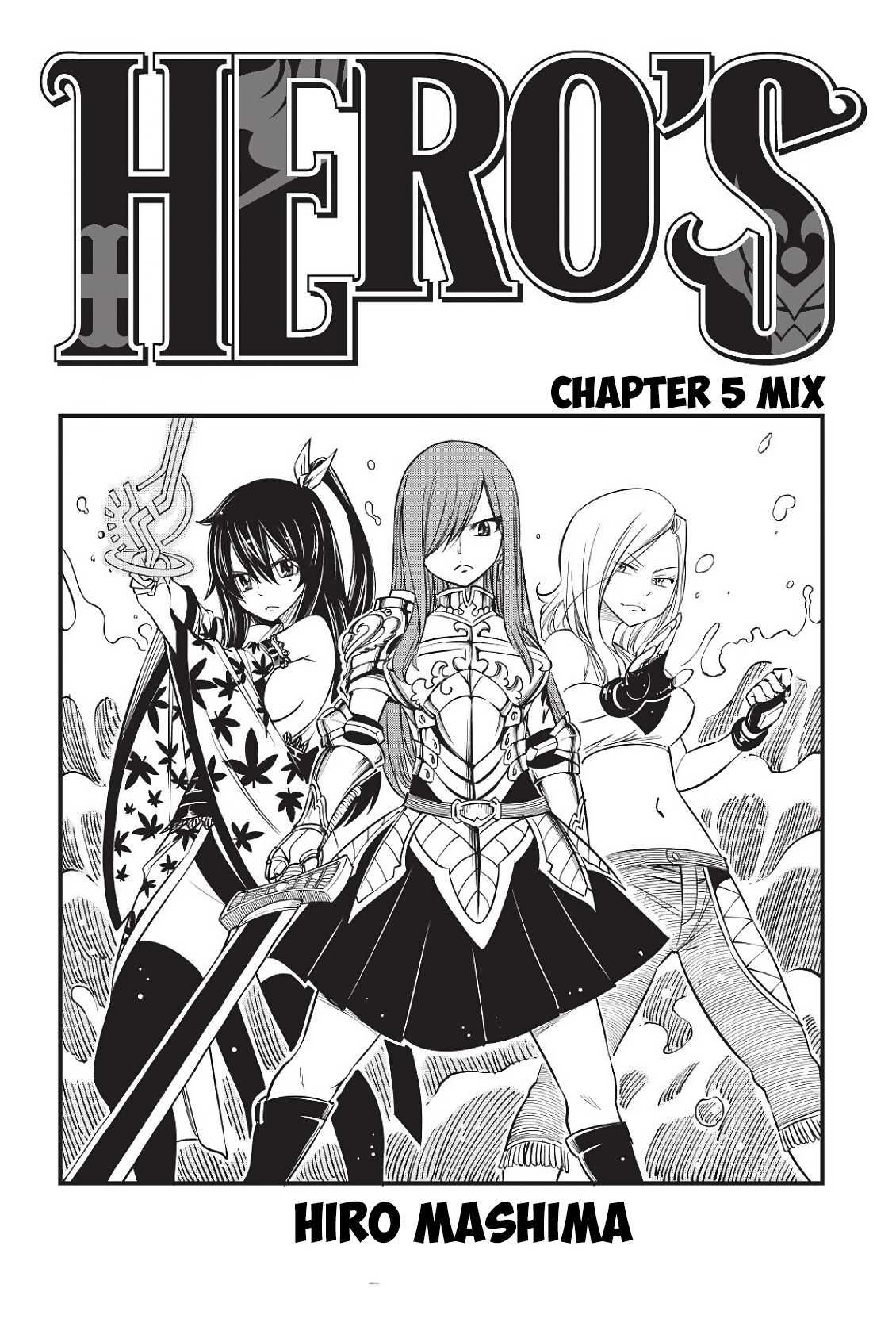 Hero's Chapter 5 page 1 - Chapter 5: Mix