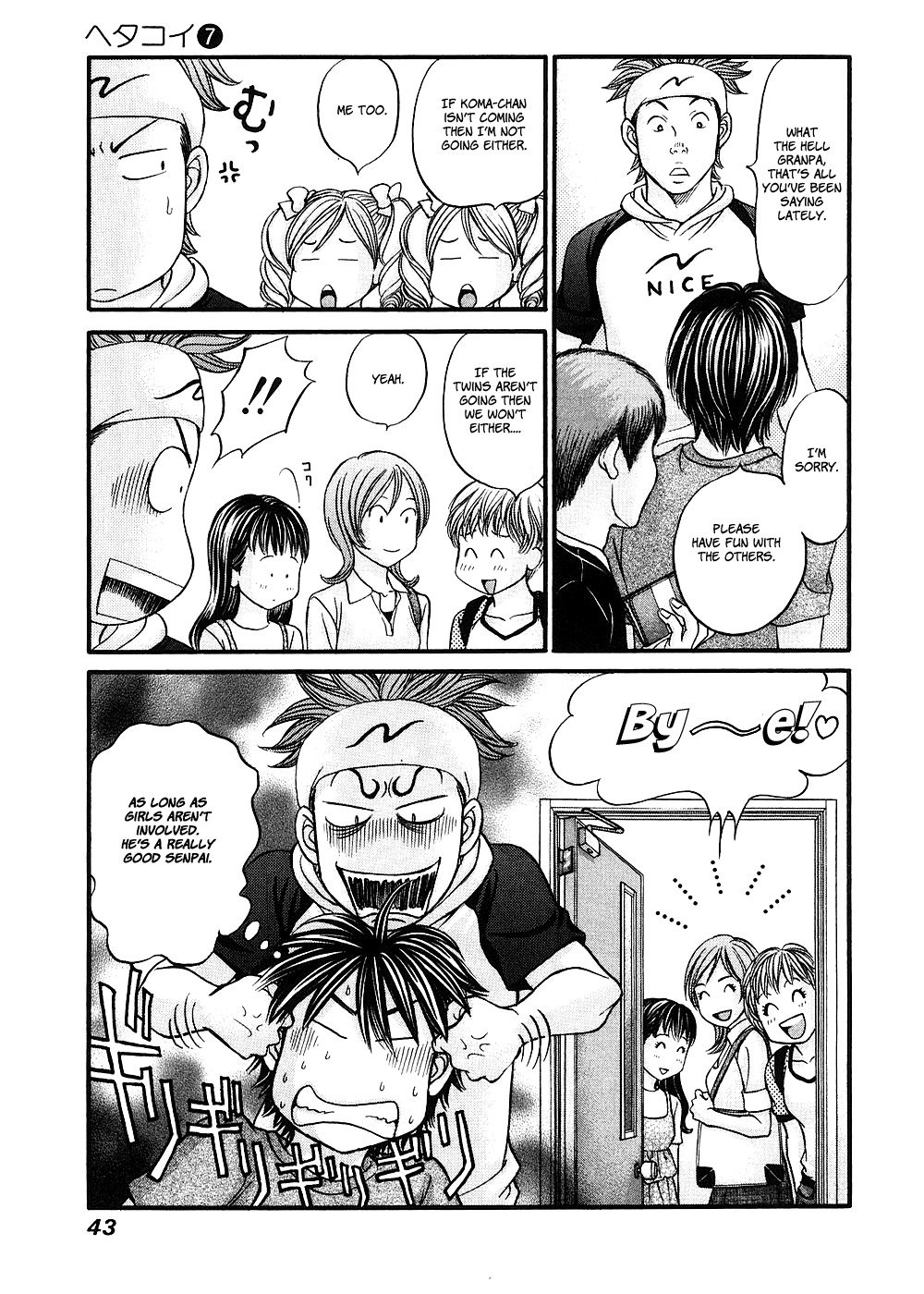 Hetakoi Chapter 37 page 9 - Chapter 37: Senpai