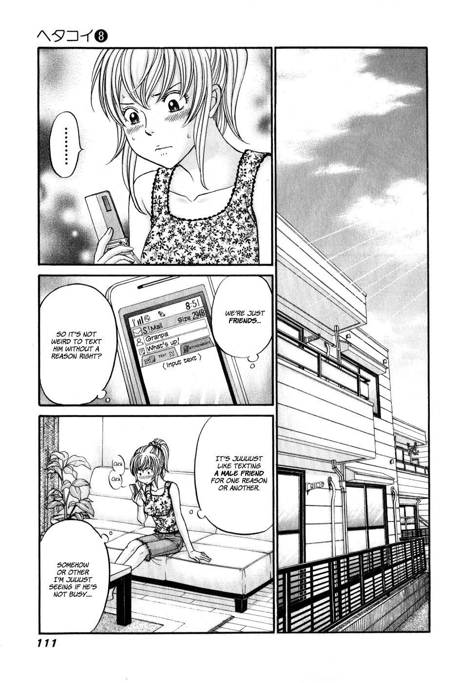 Hetakoi Chapter 45 page 13 - Chapter 45: Support