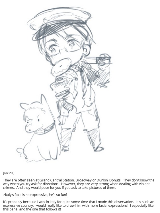 Hetalia World Stars Chapter 10.1 page 1 - Chapter 10.1 : NYPD