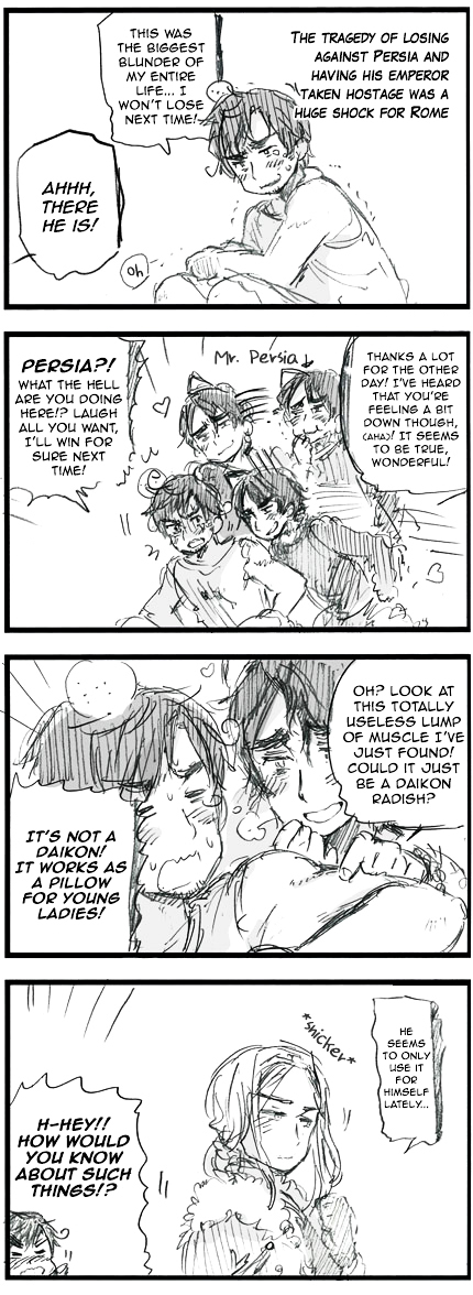 Hetalia World Stars Chapter 11.1 page 2 - Chapter 11.1 : Mr. Persia and the two kings