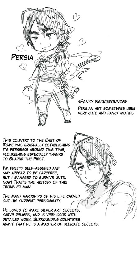 Hetalia World Stars Chapter 11.1 page 3 - Chapter 11.1 : Mr. Persia and the two kings