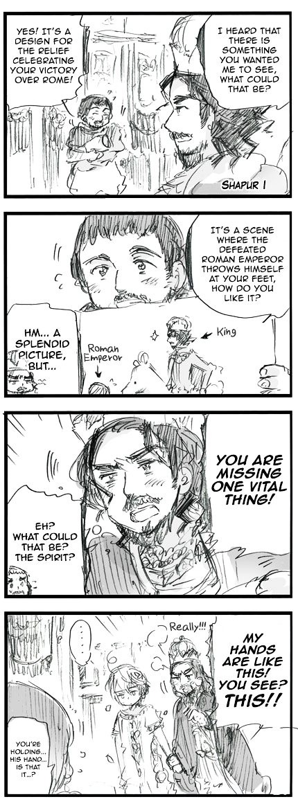 Hetalia World Stars Chapter 11.1 page 4 - Chapter 11.1 : Mr. Persia and the two kings