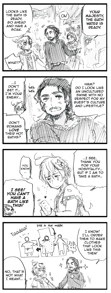 Hetalia World Stars Chapter 11.1 page 6 - Chapter 11.1 : Mr. Persia and the two kings