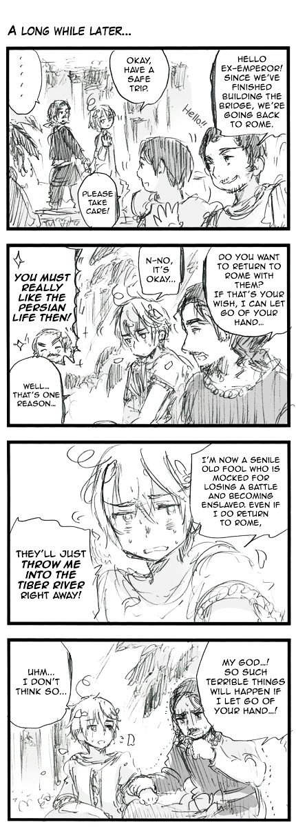 Hetalia World Stars Chapter 11.1 page 7 - Chapter 11.1 : Mr. Persia and the two kings