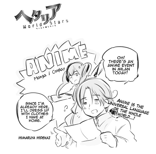 Hetalia World Stars Chapter 11 page 1 - Chapter 11 : Anime Land