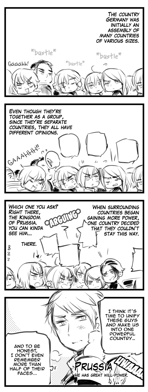 Hetalia World Stars Chapter 12 page 2 - Chapter 12 : How Germany came to be...
