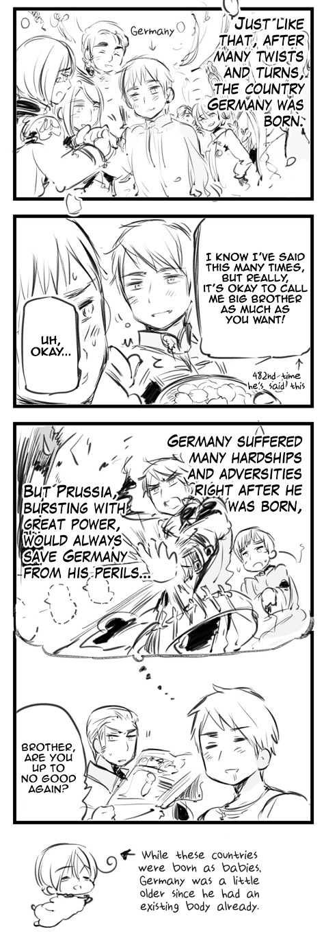 Hetalia World Stars Chapter 12 page 5 - Chapter 12 : How Germany came to be...