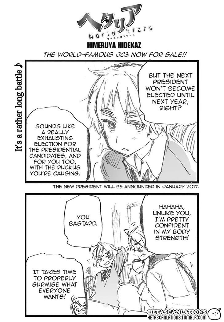 Hetalia World Stars Chapter 156 page 1 - Chapter 156