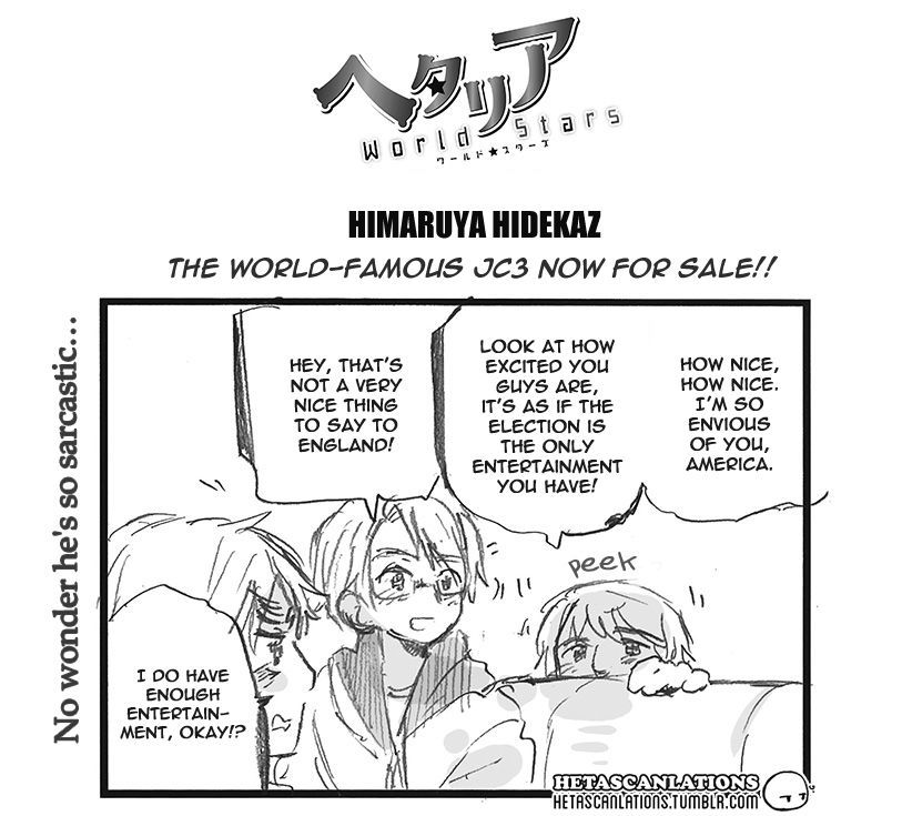 Hetalia World Stars Chapter 157 page 1 - Chapter 157