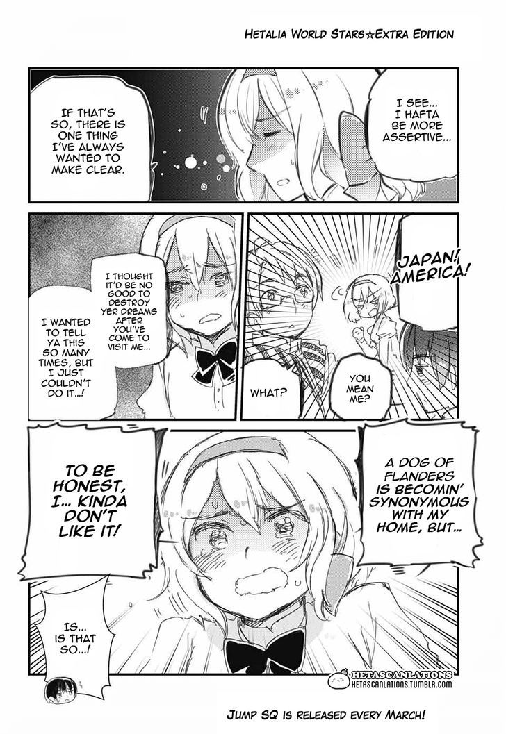 Hetalia World Stars Chapter 173.5 page 4 - Chapter 173.5 : Jump SQ 2016 Mar Issue - Spin-off Chapter