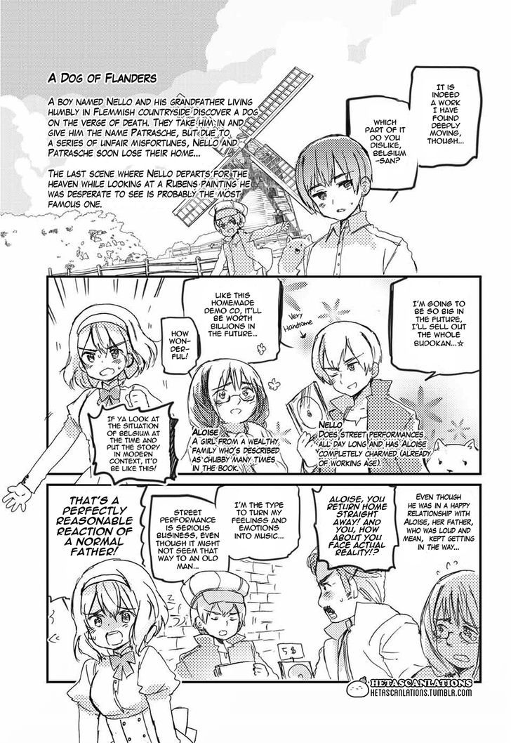 Hetalia World Stars Chapter 173.5 page 5 - Chapter 173.5 : Jump SQ 2016 Mar Issue - Spin-off Chapter