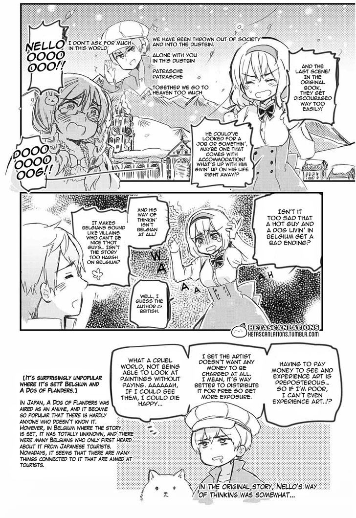 Hetalia World Stars Chapter 173.5 page 6 - Chapter 173.5 : Jump SQ 2016 Mar Issue - Spin-off Chapter
