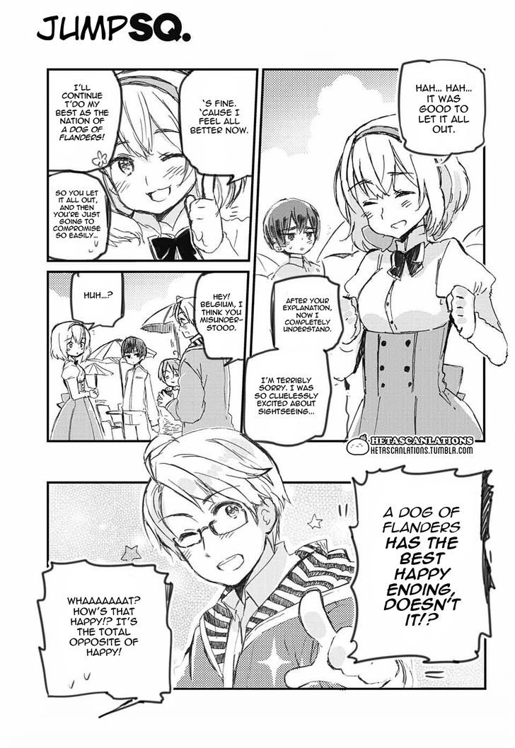 Hetalia World Stars Chapter 173.5 page 7 - Chapter 173.5 : Jump SQ 2016 Mar Issue - Spin-off Chapter
