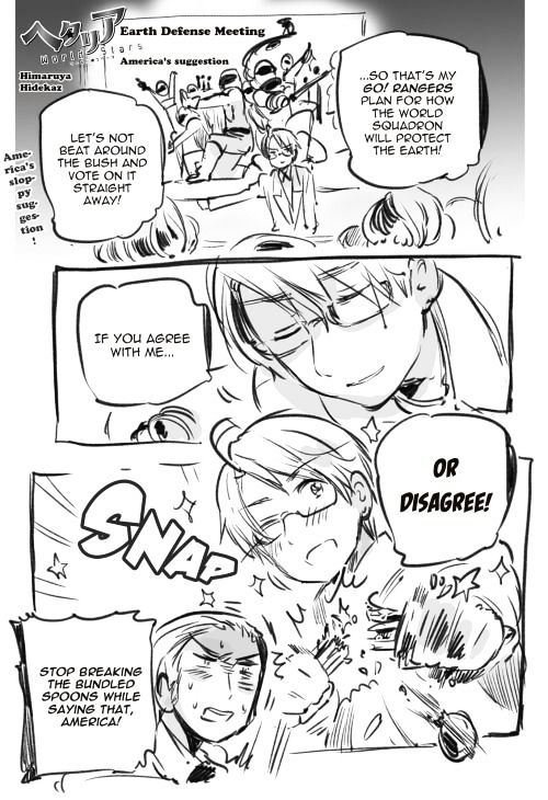 Hetalia World Stars Chapter 25 page 1 - Chapter 25
