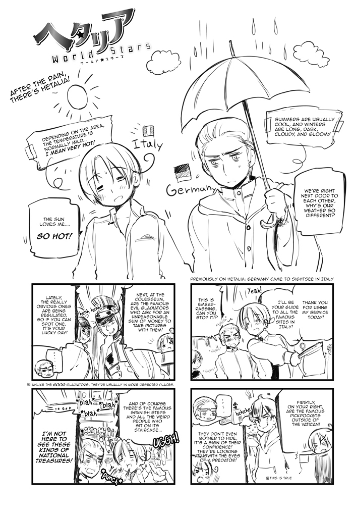 Hetalia World Stars Chapter 3 page 1 - Chapter 3