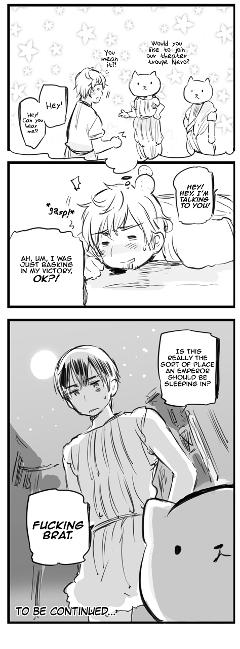 Hetalia World Stars Chapter 6 page 3 - Chapter 6 : Emperor Nero's Half-Wit Days