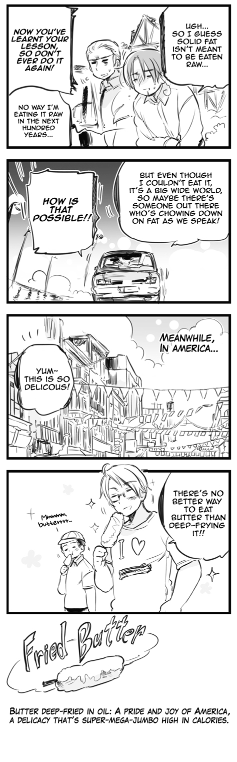 Hetalia World Stars Chapter 8 page 3 - Chapter 8 : News Flash! Italy's Gotten Fat!?