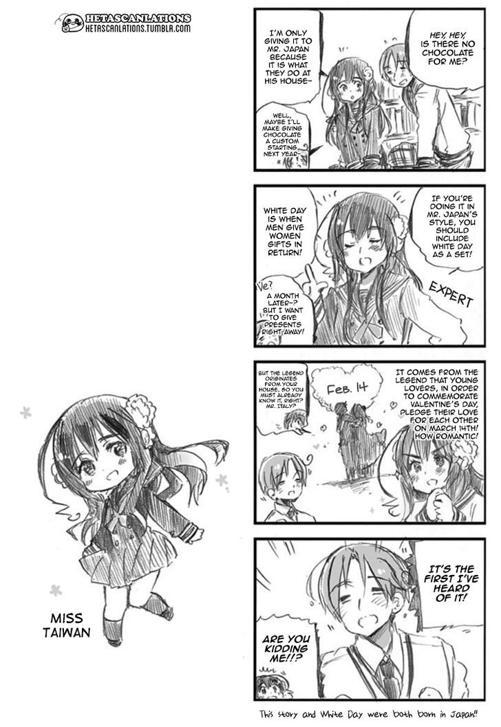 Hetalia World Stars Chapter 92.5 page 1 - Chapter 92.5 : v.2 c.Extra