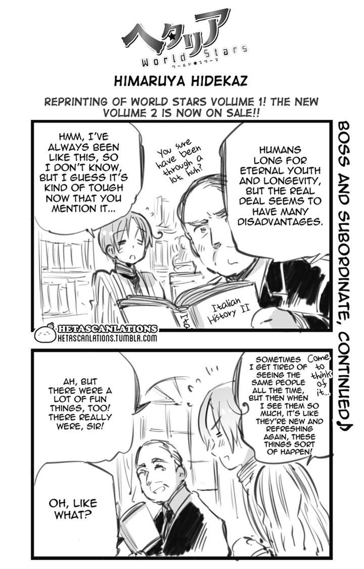 Hetalia World Stars Chapter 98 page 1 - Chapter 98