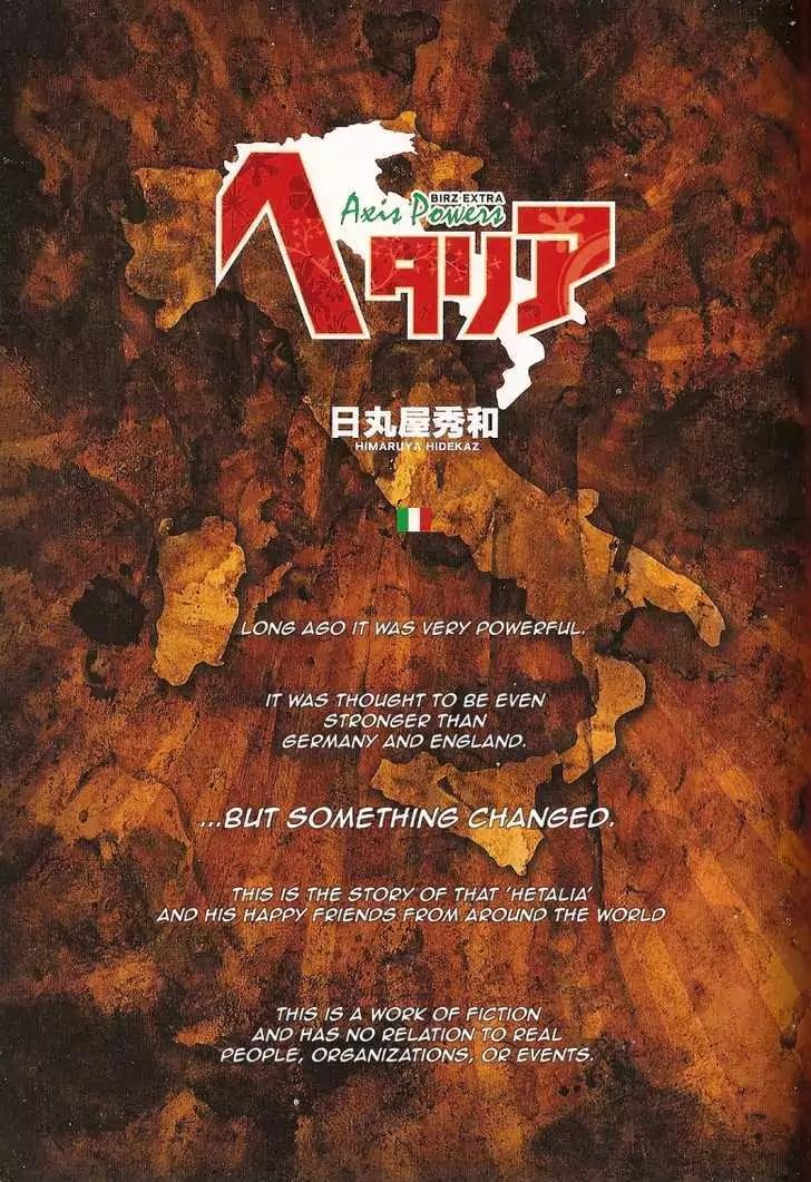 Hetalia Vol.1 Chapter 1 page 1 - Vol.1 Chapter 1: Intro - Meeting Of The World