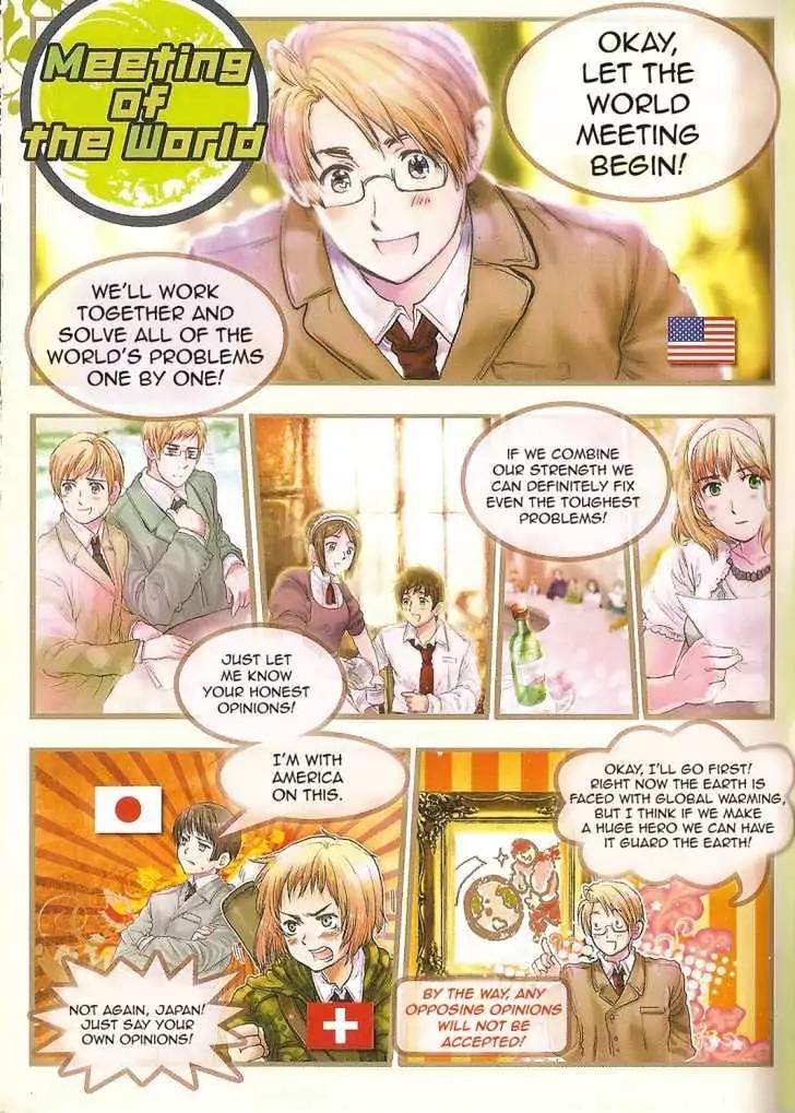 Hetalia Vol.1 Chapter 1 page 3 - Vol.1 Chapter 1: Intro - Meeting Of The World