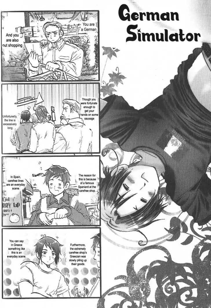 Hetalia Vol.1 Chapter 10 page 1 - Vol.1 Chapter 10: German Simulator