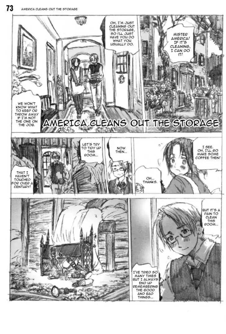 Hetalia Vol.1 Chapter 13 page 1 - Vol.1 Chapter 13: America's Cleaning Of The Storage